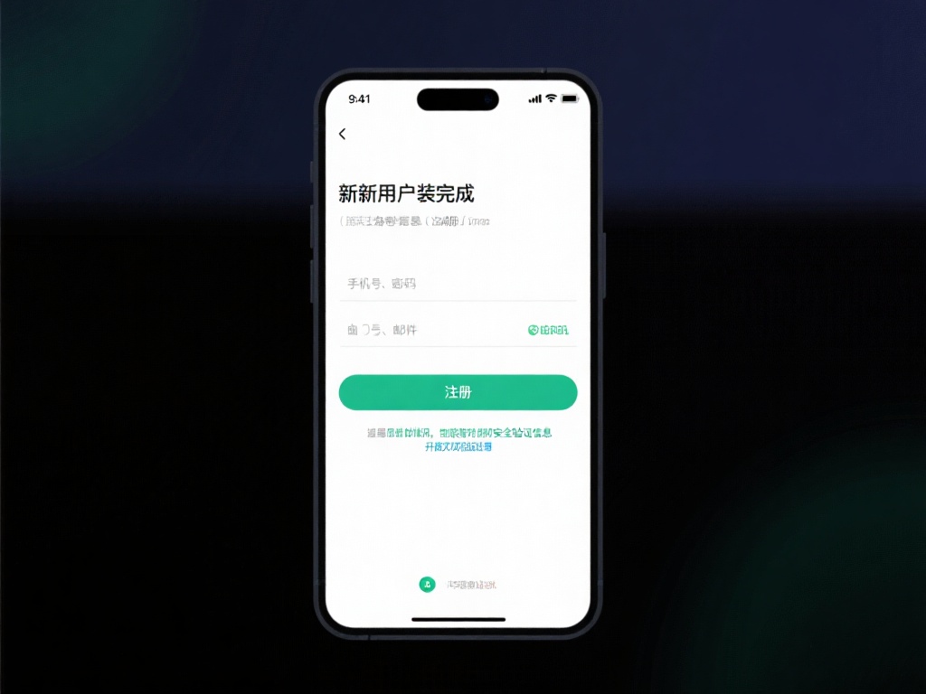 安装成功后，新用户需要完成注册操作。直接输入必要信